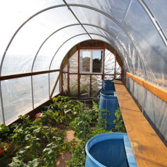 Getting Cold Outside Hoop House Protection